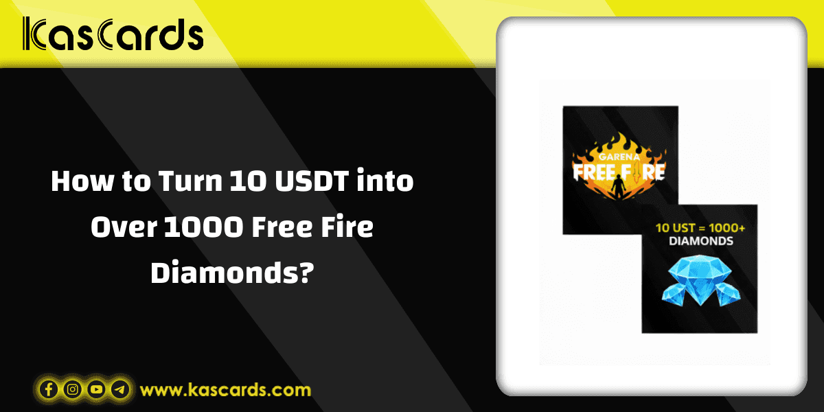 How to Turn 10 USDT into Over 1000 Free Fire Diamonds?