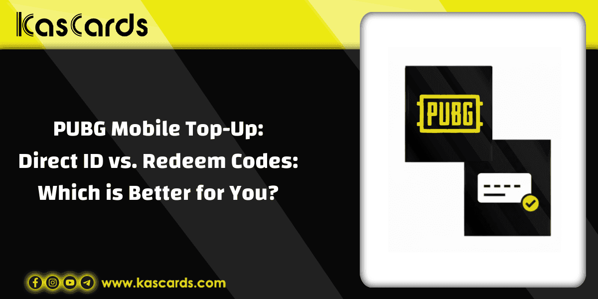 PUBG Mobile Top-Up: Direct ID vs. Redeem Codes – Which is Safer and Better for You?