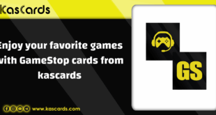 Enjoy your favorite games with GameStop cards from Kascards
