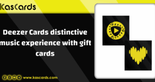 Deezer Cards distinctive music experience with gift cards