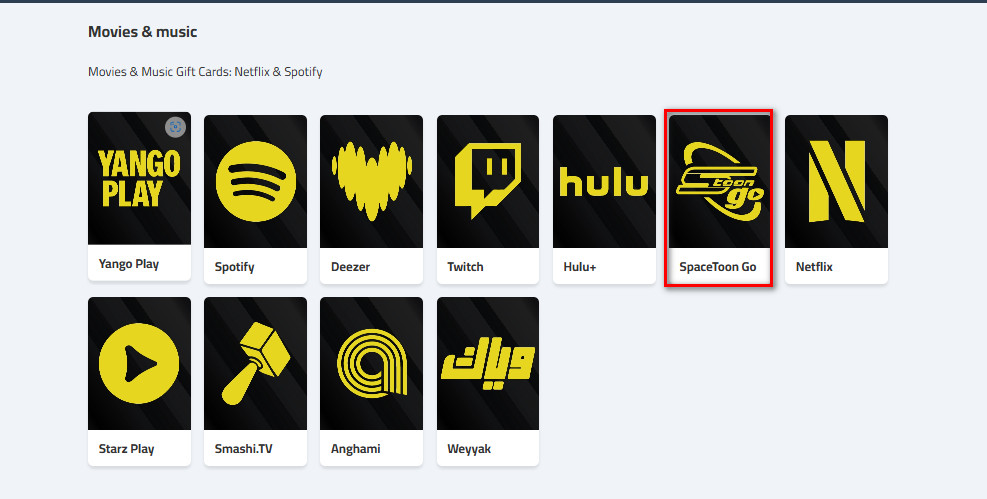 How to purchase Spacetoon Go cards via kascards