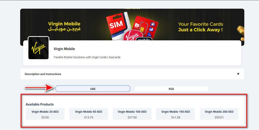 How to Buy Virgin Mobile Cards from kascards