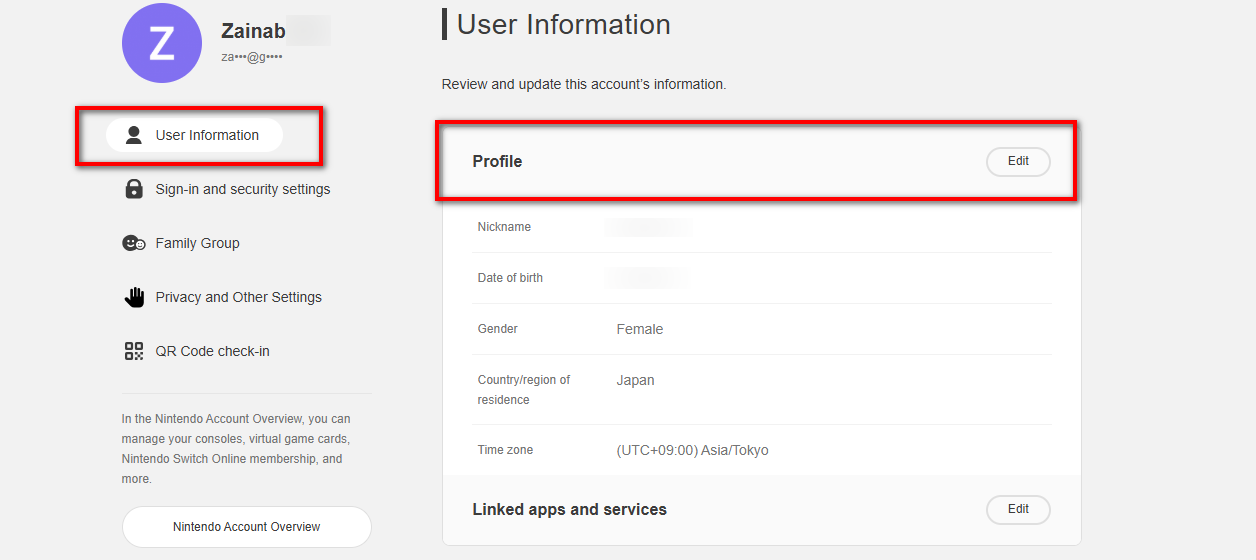 Steps to Change Nintendo Region