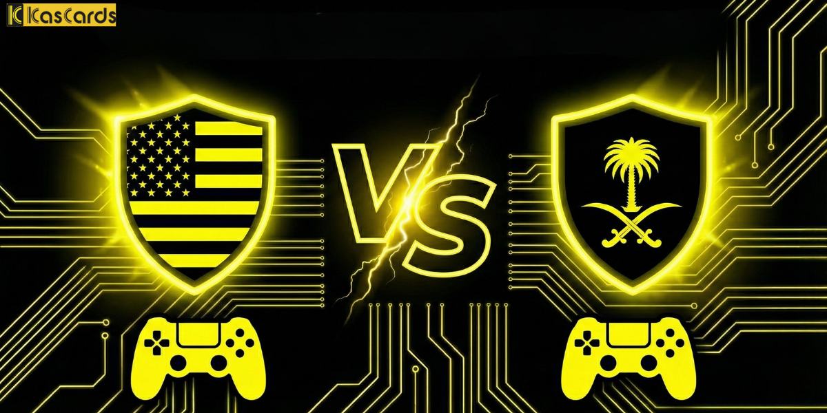 الفرق بين حساب بلايستيشن أمريكي وسعودي